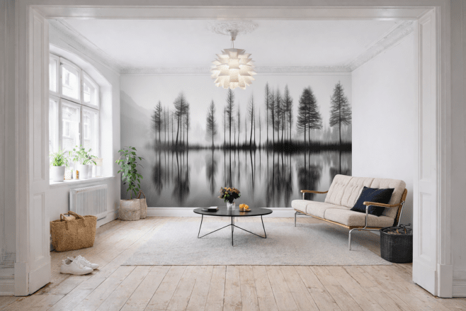 Saffron Forest Mirage