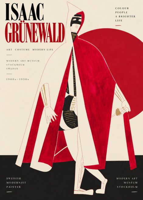Isaac Grünewald Costume Design I No4 - Affiche