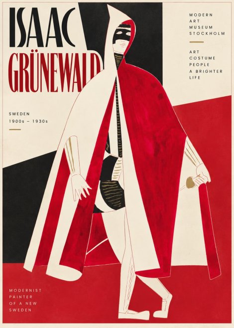 Isaac Grünewald Costume Design I No5 - Affiche