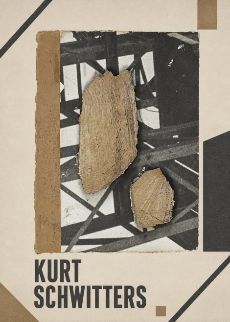 Kurt Schwitters Merz Collage with Found Objects No1 - Affiche