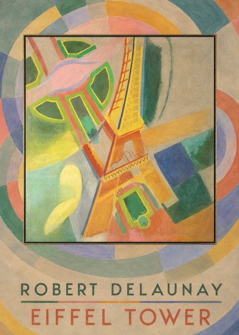 Robert Delaunay Eiffel Tower No5 - Affiche