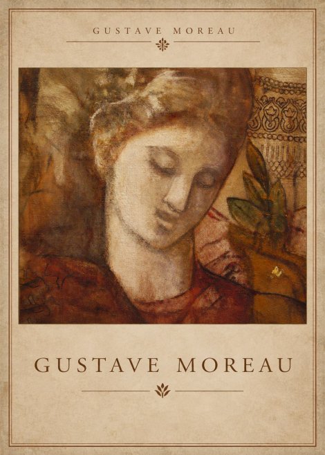 Gustave Moreau Female Head Study No4 - Affiche