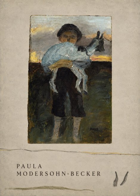 Paula Modersohn-Becker Boy with Goat No5 - Affiche