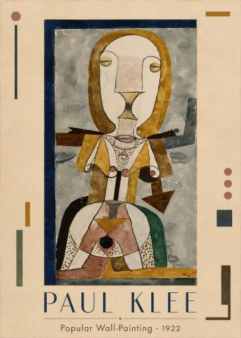Paul Klee Popular Wall-painting No1 - Affiche