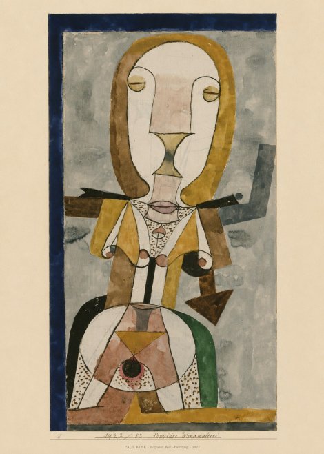 Paul Klee Popular Wall-painting No6 - Affiche