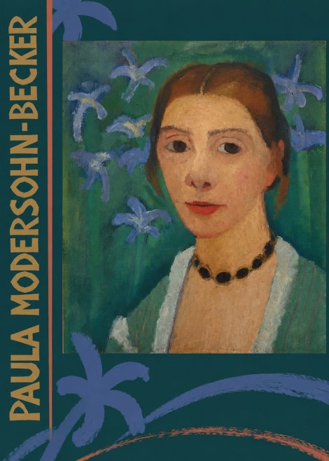 Paula Modersohn-Becker Self-portrait with Blue Flowers No2 - Affiche