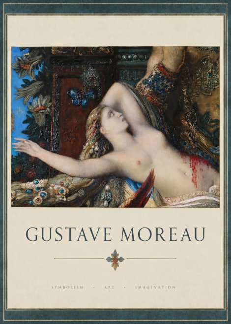 Gustave Moreau Salome I No4 - Affiche
