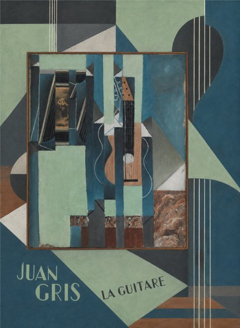 Juan Gris La Guitare No6 - Affiche