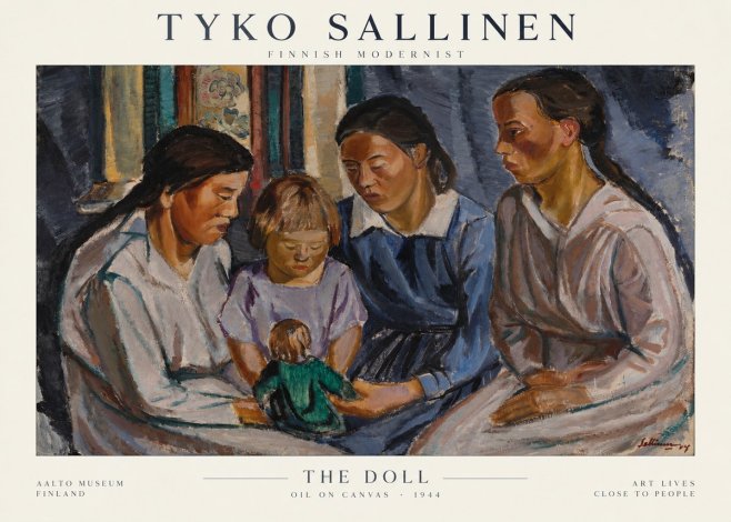 Tyko Sallinen The Doll No1 - Affiche