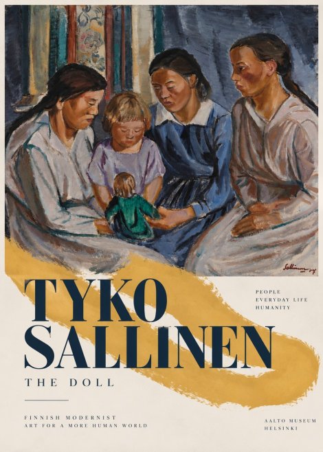 Tyko Sallinen The Doll No3 - Affiche