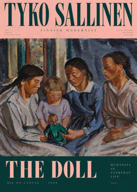Tyko Sallinen The Doll No4 - Affiche