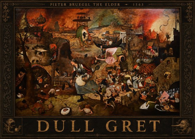Pieter Bruegel Dull Gret I No3 - Affiche