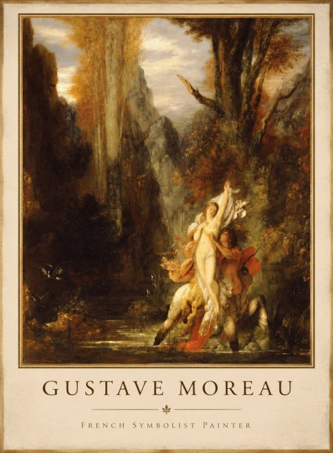 Gustave Moreau Jupiter and Semele I No1 - Affiche