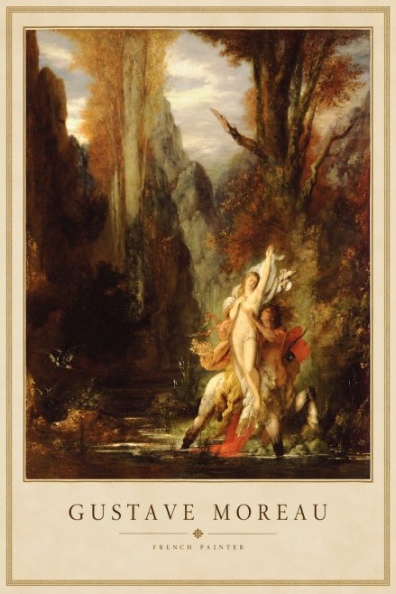 Gustave Moreau Jupiter and Semele I No2 - Affiche