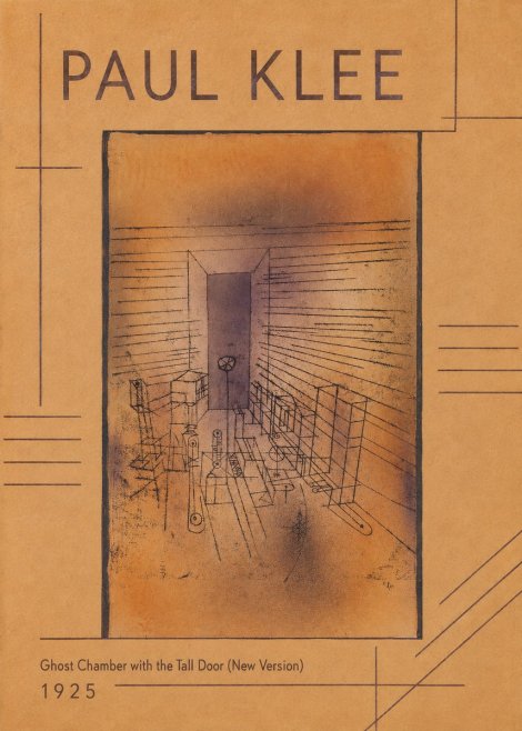 Paul Klee Ghost Chamber with the Tall Door (New Version) No1 - Affiche