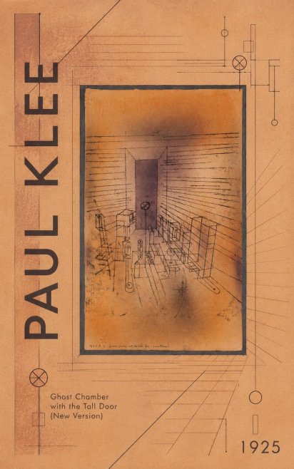 Paul Klee Ghost Chamber with the Tall Door (New Version) No4 - Affiche