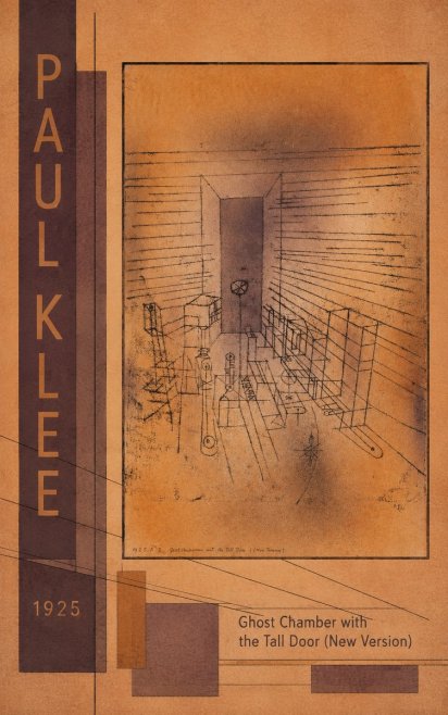 Paul Klee Ghost Chamber with the Tall Door (New Version) No6 - Affiche