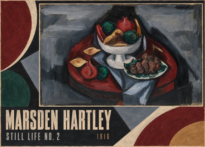 Marsden Hartley Still Life No. 2 No4 - Affiche
