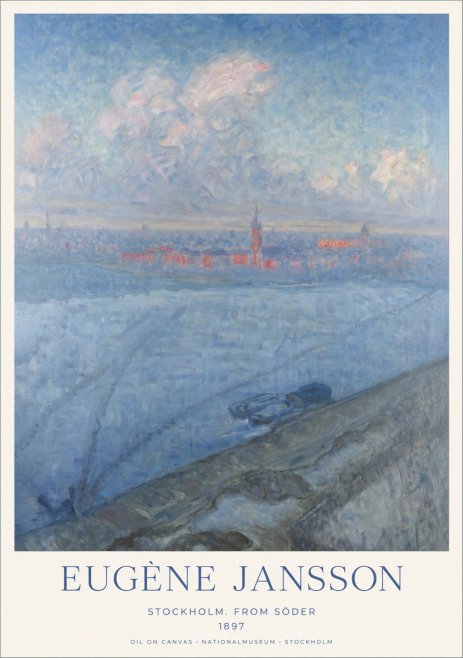 Eugène Jansson Stockholm. from Söder No1 - Affiche