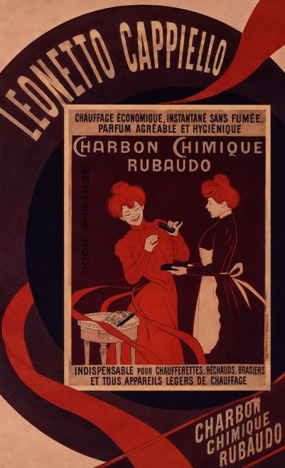 Leonetto Cappiello Charbon Chimique Rubaudo No6 - Affiche