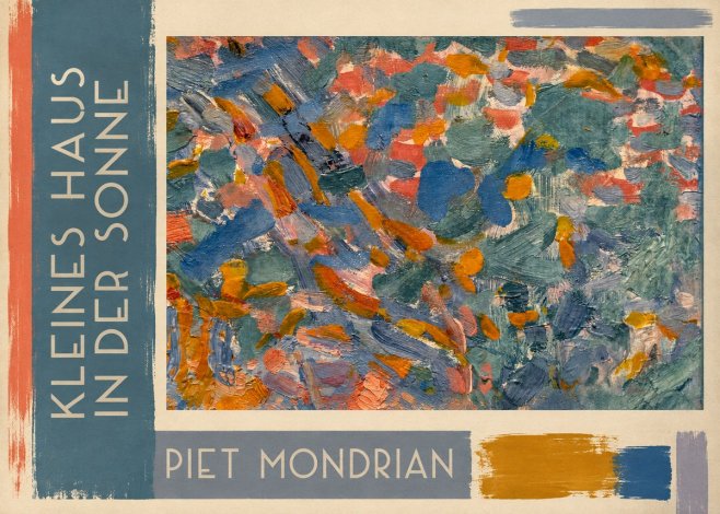 Piet Mondrian Kleines Haus in Der Sonne I No2 - Affiche