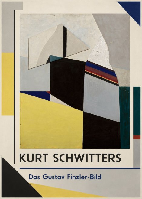 Kurt Schwitters Das Gustav Finzler-bild No1 - Affiche