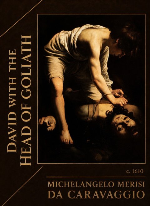 Michelangelo Merisi da Caravaggio David with the Head of Goliath I No2 - Affiche
