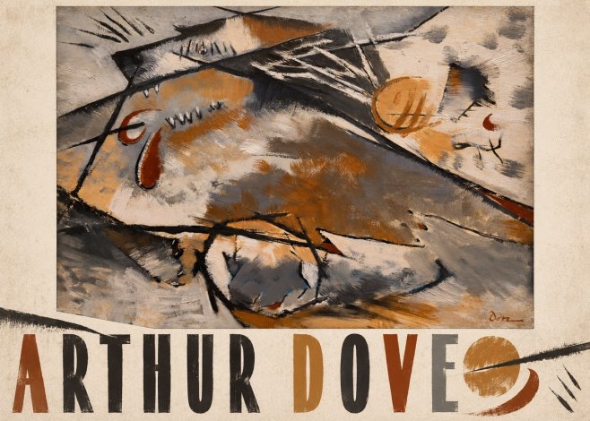 Arthur Dove Pagan Philosophy No5 - Affiche