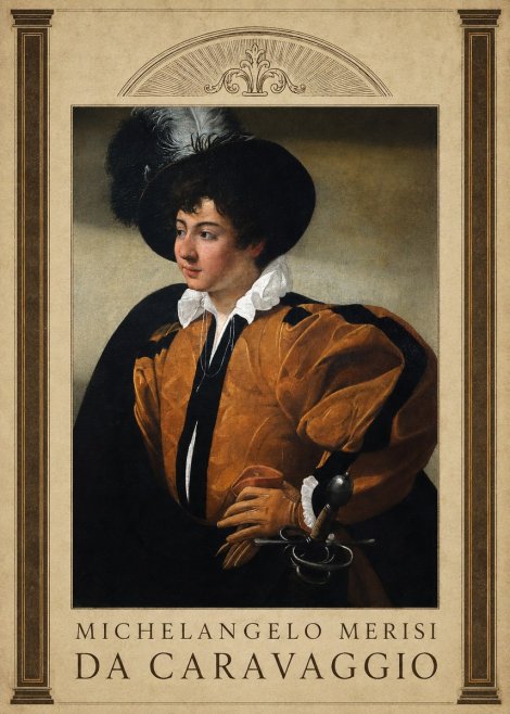 Michelangelo Merisi da Caravaggio Young Man with a Plumed Hat No5 - Affiche