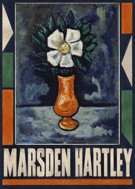 Marsden Hartley Flower in Vase No3 - Affiche