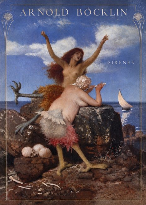 Arnold Böcklin Sirenen No6 - Affiche