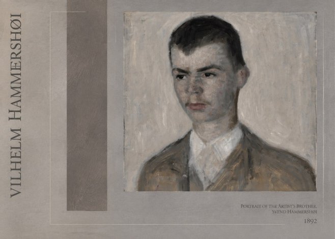 Vilhelm Hammershøi Portrait of the Artist's Brother, Svend Hammershøi No6 - Affiche