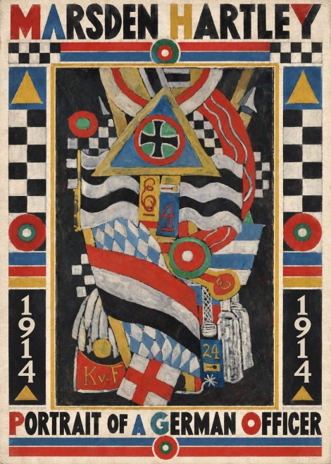 Marsden Hartley Portrait of a German Officer I No1 - Affiche