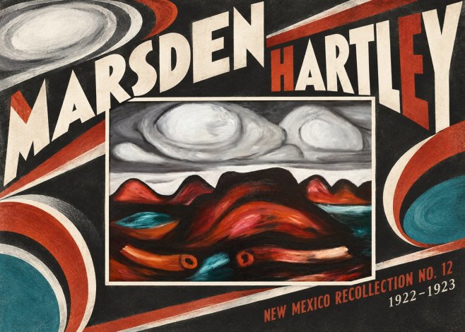 Marsden Hartley New Mexico Recollection No. 12 No5 - Affiche