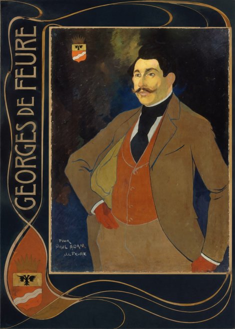 Georges de Feure Portrait De Paul Adam No5 - Affiche