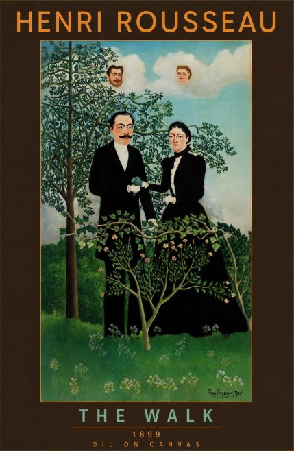 Rousseau The Walk No2 - Affiche