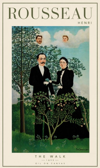 Rousseau The Walk No3 - Affiche