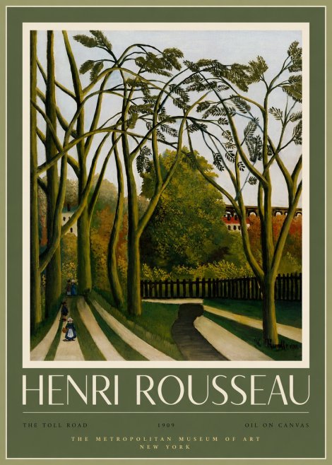 Rousseau The Toll Road No2 - Affiche