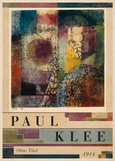 Paul Klee Ohne Titel I No3 - Affiche