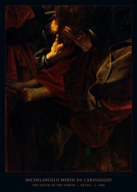 Michelangelo Merisi da Caravaggio The Death of the Virgin – Detail No6 - Affiche