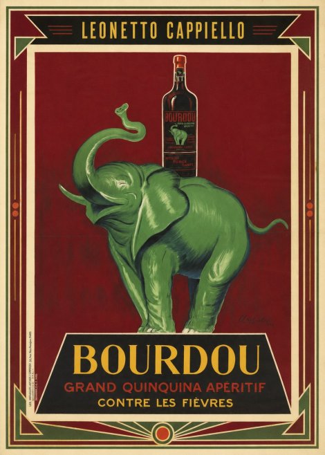Leonetto Cappiello Bourdou No1 - Affiche