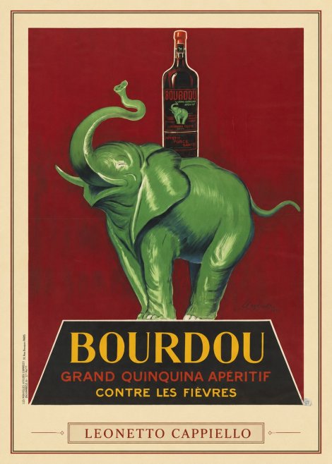 Leonetto Cappiello Bourdou No3 - Affiche