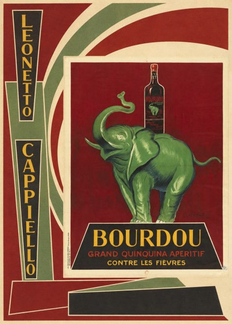 Leonetto Cappiello Bourdou No5 - Affiche