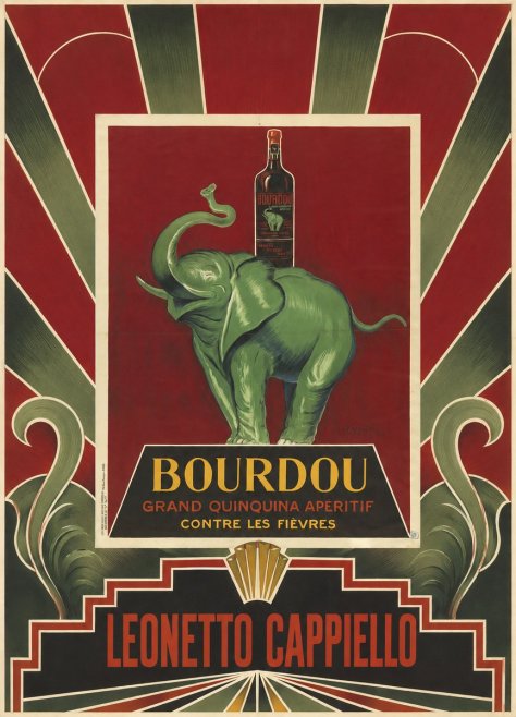 Leonetto Cappiello Bourdou No6 - Affiche