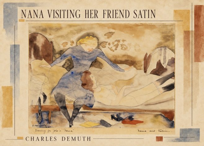 Charles Demuth Nana Visiting Her Friend Satin No2 - Affiche