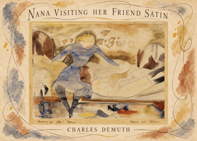 Charles Demuth Nana Visiting Her Friend Satin No4 - Affiche