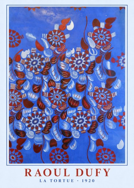 Raoul Dufy La Tortue No2 - Affiche
