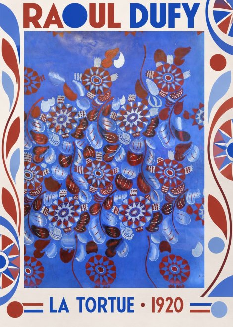 Raoul Dufy La Tortue No3 - Affiche