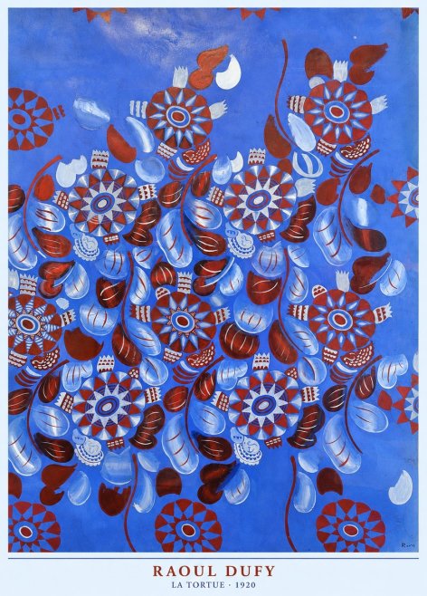 Raoul Dufy La Tortue No4 - Affiche