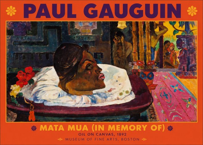 Paul Gauguin Mata Mua (in Memory Of) No4 - Affiche